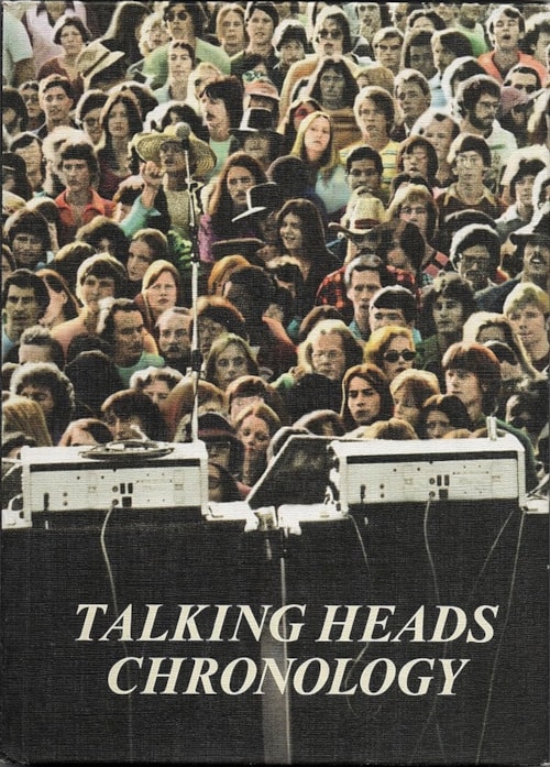 Talking Heads - Chronology poster